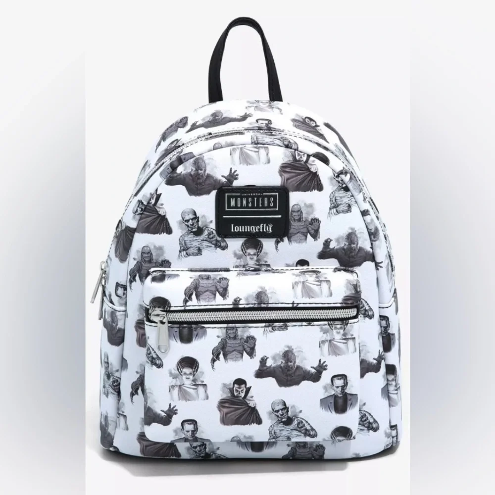 Loungefly Universal Monsters Icons Mini Backpack NWT